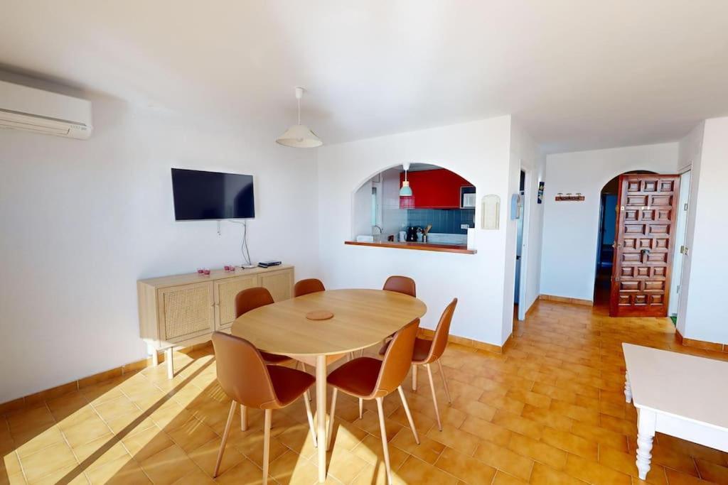Appartement 65 M2 ,Piscine Vue Mer Roses Buitenkant foto